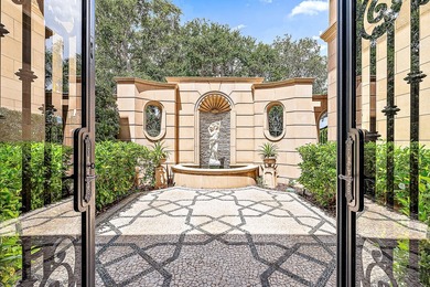 Introducing a palatial waterfront estate on a double lot in the on Jonathans Landing Golf Club in Florida - for sale on GolfHomes.com, golf home, golf lot