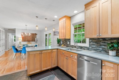 Discover this charming Black Mountain cottage, ideally situated on Black Mountain Golf Course in North Carolina - for sale on GolfHomes.com, golf home, golf lot