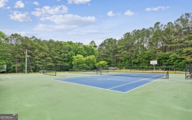 Nestled atop a gentle hill and surrounded by graceful Hemlocks on White Path Golf Club in Georgia - for sale on GolfHomes.com, golf home, golf lot