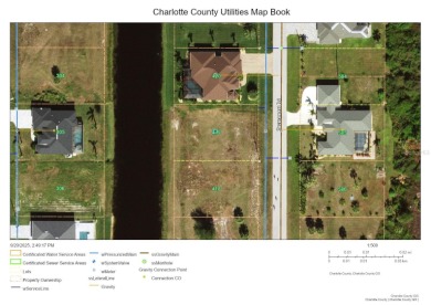Wow...what a perfect opportunity to own these DOUBLE WATERFRONT on Rotonda Golf and Country Club - Long Marsh  in Florida - for sale on GolfHomes.com, golf home, golf lot