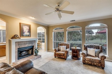 Step through the front door of this classic country club home on Eldorado Country Club in Texas - for sale on GolfHomes.com, golf home, golf lot