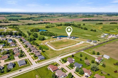 This Hodge Construction built home overlooks the scenic on Saddleback Ridge Golf Course in Iowa - for sale on GolfHomes.com, golf home, golf lot
