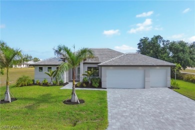 Pool home on an oversize X zone corner lot. 2,112 sq. ft of on Burnt Store Golf Club in Florida - for sale on GolfHomes.com, golf home, golf lot