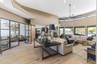 Experience modern desert luxury in this completely updated on The Boulders Resort Golf Club in Arizona - for sale on GolfHomes.com, golf home, golf lot