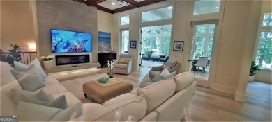 With beautiful lake views, this home is located in the sought on Reynolds Lake Oconee - The Oconee in Georgia - for sale on GolfHomes.com, golf home, golf lot