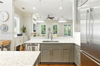 Designed by Allison Ramsey, this beloved 4BR/3.5BA Lowcountry on Haig Point Golf Club in South Carolina - for sale on GolfHomes.com, golf home, golf lot