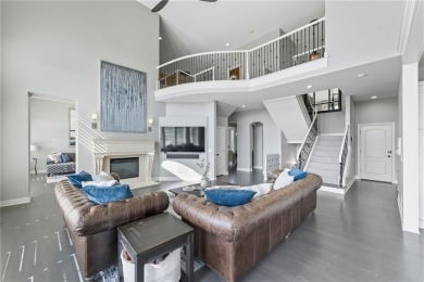 This show-stopping 1.5-story residence offers over 7,000 square on Nicklaus Golf Club At LionsGate in Kansas - for sale on GolfHomes.com, golf home, golf lot