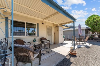Cute detached home to be sold furnished,  in a prime Sun City on Sun City South Golf Course in Arizona - for sale on GolfHomes.com, golf home, golf lot