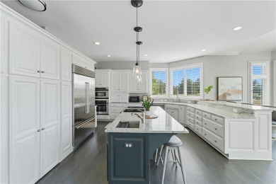This show-stopping 1.5-story residence offers over 7,000 square on Nicklaus Golf Club At LionsGate in Kansas - for sale on GolfHomes.com, golf home, golf lot
