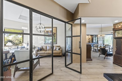 Experience modern desert luxury in this completely updated on The Boulders Resort Golf Club in Arizona - for sale on GolfHomes.com, golf home, golf lot