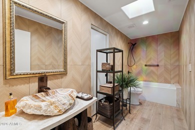 Experience modern desert luxury in this completely updated on The Boulders Resort Golf Club in Arizona - for sale on GolfHomes.com, golf home, golf lot