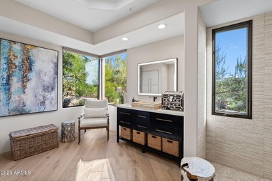 Experience modern desert luxury in this completely updated on The Boulders Resort Golf Club in Arizona - for sale on GolfHomes.com, golf home, golf lot