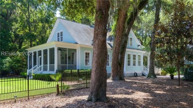 Designed by Allison Ramsey, this beloved 4BR/3.5BA Lowcountry on Haig Point Golf Club in South Carolina - for sale on GolfHomes.com, golf home, golf lot