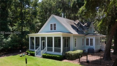 Designed by Allison Ramsey, this beloved 4BR/3.5BA Lowcountry on Haig Point Golf Club in South Carolina - for sale on GolfHomes.com, golf home, golf lot