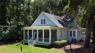 Designed by Allison Ramsey, this beloved 4BR/3.5BA Lowcountry on Haig Point Golf Club in South Carolina - for sale on GolfHomes.com, golf home, golf lot