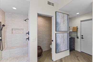 Experience modern desert luxury in this completely updated on The Boulders Resort Golf Club in Arizona - for sale on GolfHomes.com, golf home, golf lot