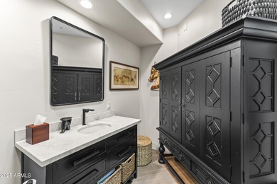 Experience modern desert luxury in this completely updated on The Boulders Resort Golf Club in Arizona - for sale on GolfHomes.com, golf home, golf lot