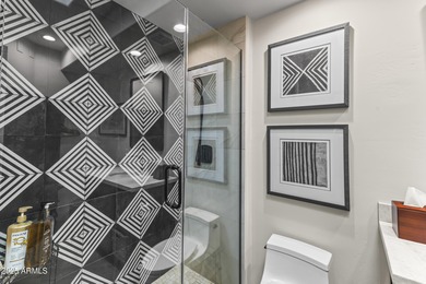 Experience modern desert luxury in this completely updated on The Boulders Resort Golf Club in Arizona - for sale on GolfHomes.com, golf home, golf lot