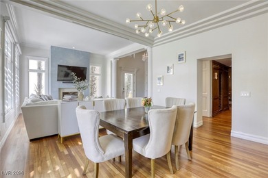 Inside exclusive gates of Canyon Gate, this elegant golf villa on Canyon Gate Country Club in Nevada - for sale on GolfHomes.com, golf home, golf lot