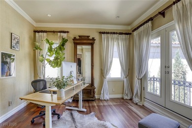 Inside exclusive gates of Canyon Gate, this elegant golf villa on Canyon Gate Country Club in Nevada - for sale on GolfHomes.com, golf home, golf lot