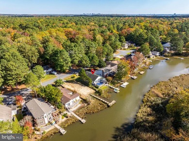 Welcome to this stunning single-level waterfront rancher in on Ocean Pines Golf and Country Club in Maryland - for sale on GolfHomes.com, golf home, golf lot