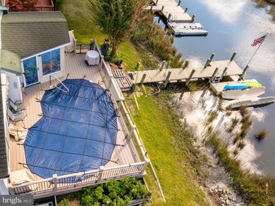 Welcome to this stunning single-level waterfront rancher in on Ocean Pines Golf and Country Club in Maryland - for sale on GolfHomes.com, golf home, golf lot