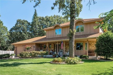 A 4-bedroom, 3 bath, 2-story with an 18x36 in-ground swimming on Bunker Hills Golf Course in Minnesota - for sale on GolfHomes.com, golf home, golf lot