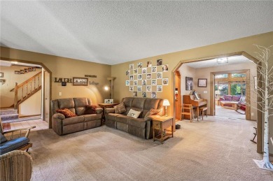 A 4-bedroom, 3 bath, 2-story with an 18x36 in-ground swimming on Bunker Hills Golf Course in Minnesota - for sale on GolfHomes.com, golf home, golf lot