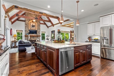 This magnificent French Country estate on nearly four private on  in Ohio - for sale on GolfHomes.com, golf home, golf lot