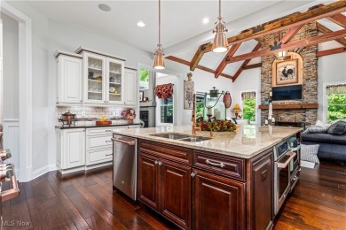 This magnificent French Country estate on nearly four private on  in Ohio - for sale on GolfHomes.com, golf home, golf lot