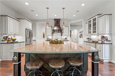 This magnificent French Country estate on nearly four private on  in Ohio - for sale on GolfHomes.com, golf home, golf lot