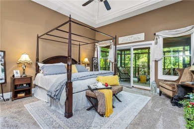 This magnificent French Country estate on nearly four private on  in Ohio - for sale on GolfHomes.com, golf home, golf lot