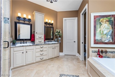 This magnificent French Country estate on nearly four private on  in Ohio - for sale on GolfHomes.com, golf home, golf lot