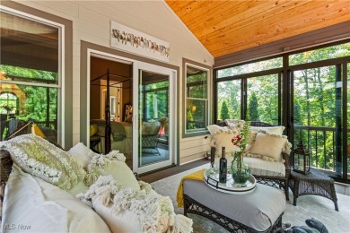 This magnificent French Country estate on nearly four private on  in Ohio - for sale on GolfHomes.com, golf home, golf lot