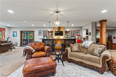 This magnificent French Country estate on nearly four private on  in Ohio - for sale on GolfHomes.com, golf home, golf lot
