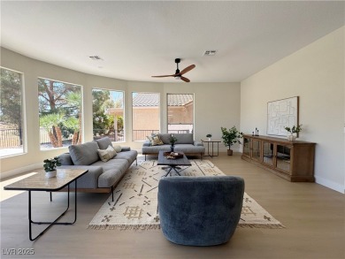 Reimagined showpiece in prestigious Sun City Anthem. Fully on Revere Golf Club in Nevada - for sale on GolfHomes.com, golf home, golf lot