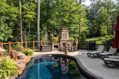 This magnificent French Country estate on nearly four private on  in Ohio - for sale on GolfHomes.com, golf home, golf lot