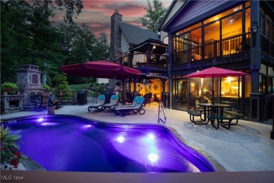 This magnificent French Country estate on nearly four private on  in Ohio - for sale on GolfHomes.com, golf home, golf lot