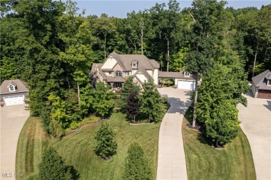 This magnificent French Country estate on nearly four private on  in Ohio - for sale on GolfHomes.com, golf home, golf lot
