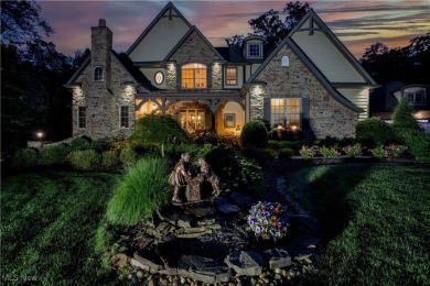 This magnificent French Country estate on nearly four private on  in Ohio - for sale on GolfHomes.com, golf home, golf lot