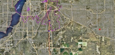 Excellent opportunity in an area with new construction homes on Mirror Lakes Golf Club in Florida - for sale on GolfHomes.com, golf home, golf lot