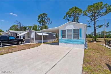 Welcome to this cozy and efficient 1-bedroom manufactured home on Del Tura Golf and Country Club in Florida - for sale on GolfHomes.com, golf home, golf lot