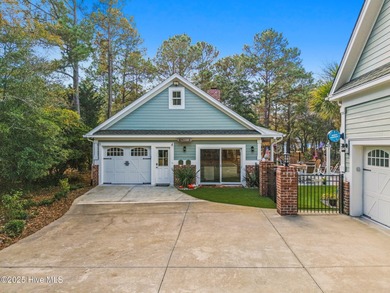 Nestled on over 1 1/2 acres in a beautiful maritime forest on Lockwood Folly Country Club in North Carolina - for sale on GolfHomes.com, golf home, golf lot