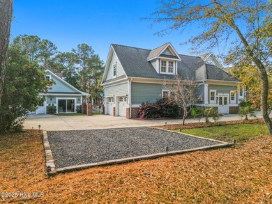 Nestled on over 1 1/2 acres in a beautiful maritime forest on Lockwood Folly Country Club in North Carolina - for sale on GolfHomes.com, golf home, golf lot