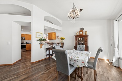 Wake up to sweeping golf course and mountain views in this on Village Greens Golf Club in Montana - for sale on GolfHomes.com, golf home, golf lot