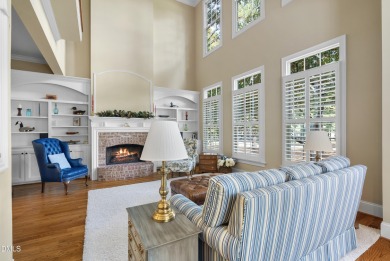 This French Provincial, Ammons' Model Home in Heritage sits on on Heritage Golf Club in North Carolina - for sale on GolfHomes.com, golf home, golf lot