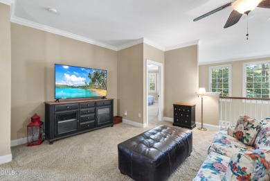 This French Provincial, Ammons' Model Home in Heritage sits on on Heritage Golf Club in North Carolina - for sale on GolfHomes.com, golf home, golf lot