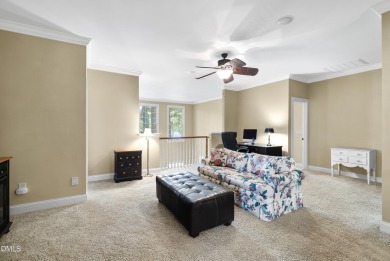 This French Provincial, Ammons' Model Home in Heritage sits on on Heritage Golf Club in North Carolina - for sale on GolfHomes.com, golf home, golf lot