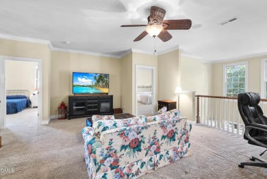 This French Provincial, Ammons' Model Home in Heritage sits on on Heritage Golf Club in North Carolina - for sale on GolfHomes.com, golf home, golf lot