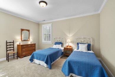 This French Provincial, Ammons' Model Home in Heritage sits on on Heritage Golf Club in North Carolina - for sale on GolfHomes.com, golf home, golf lot